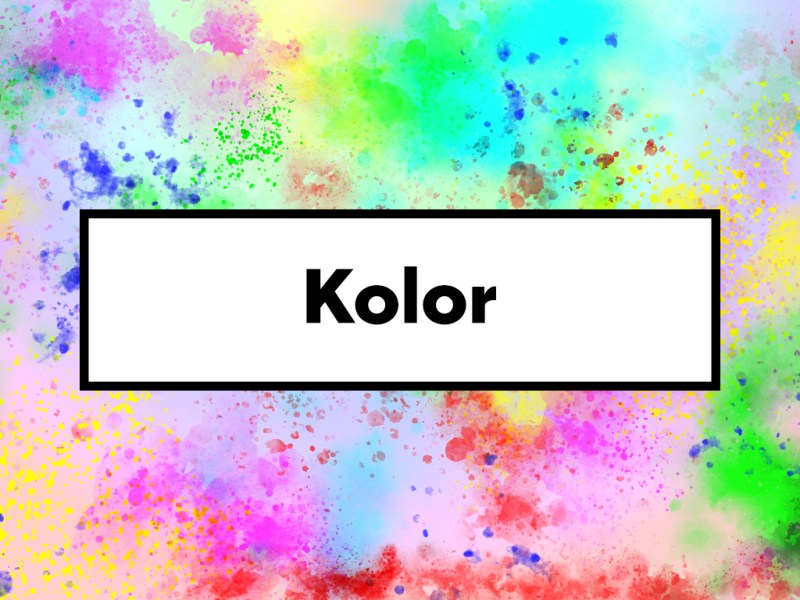 Kolorowe zależności